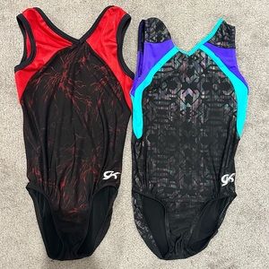 2 Gk gymnastics leotards